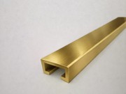 15 x 25mm Shower Hob - Brushed Gold